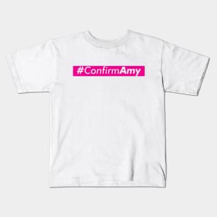 Amy Coney Barrett, ACB, Confirm Amy Kids T-Shirt